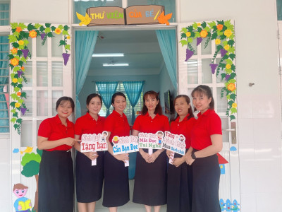 “THƯ VIỆN XANH”  TRƯỜNG MẦM NON HOA SEN NĂM HỌC 2023-2024