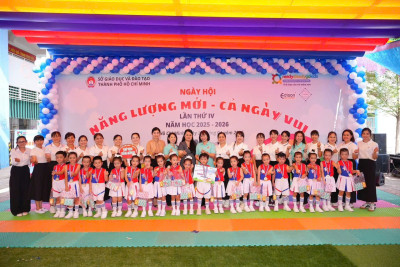 TRƯỜNG MẦM NON HOA SEN RỰC RỠ TRONG NGÀY HỘI “NĂNG LƯỢNG MỚI – CẢ NGÀY VUI