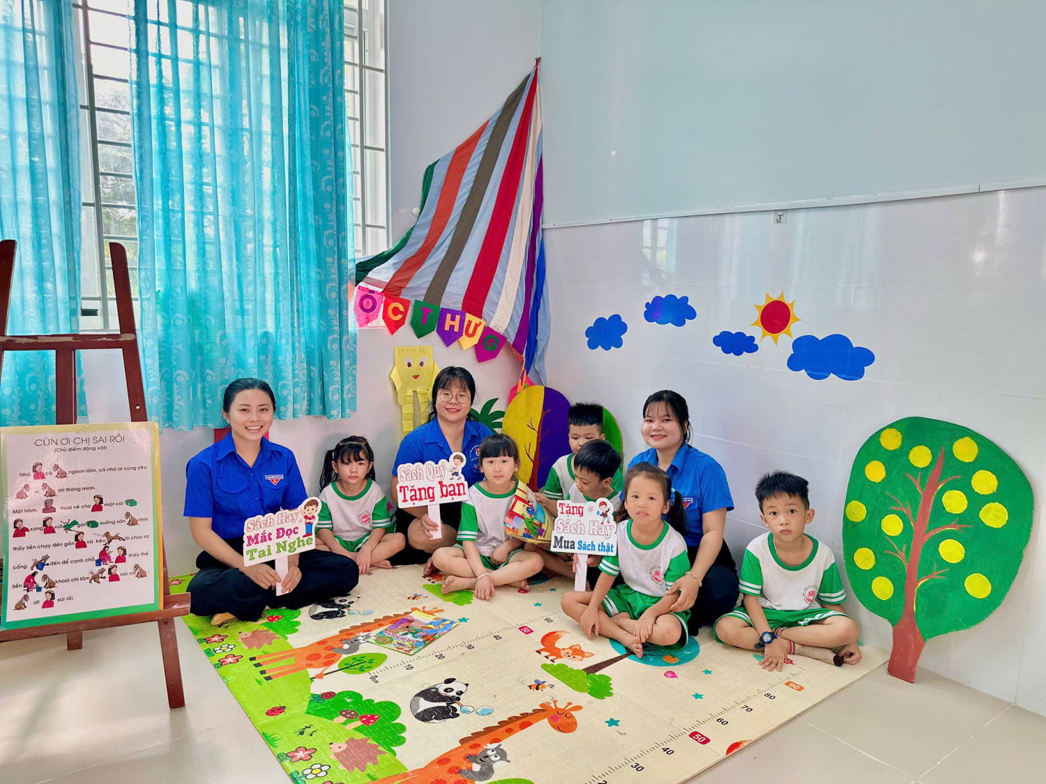 📚 TRƯỜNG MẦM NON HOA SEN HÂN HOAN HƯỞNG ỨNG TUẦN LỄ ĐỌC SÁCH NĂM 2025